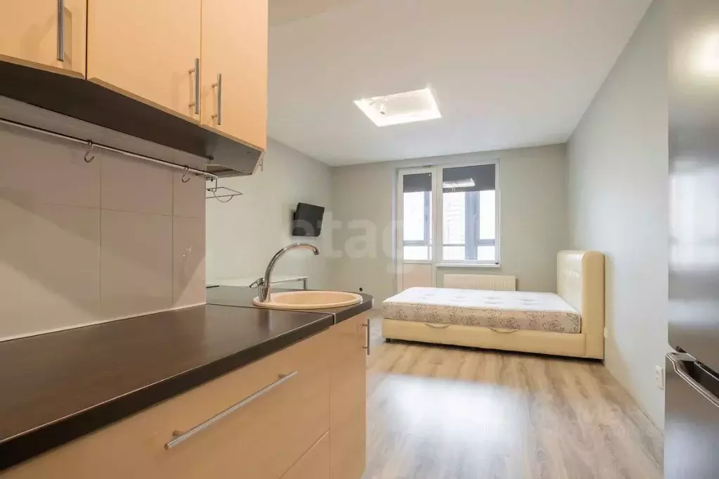 Студия Санкт-Петербург ул. Русановская, 9 (31.0 м) - Фото 0