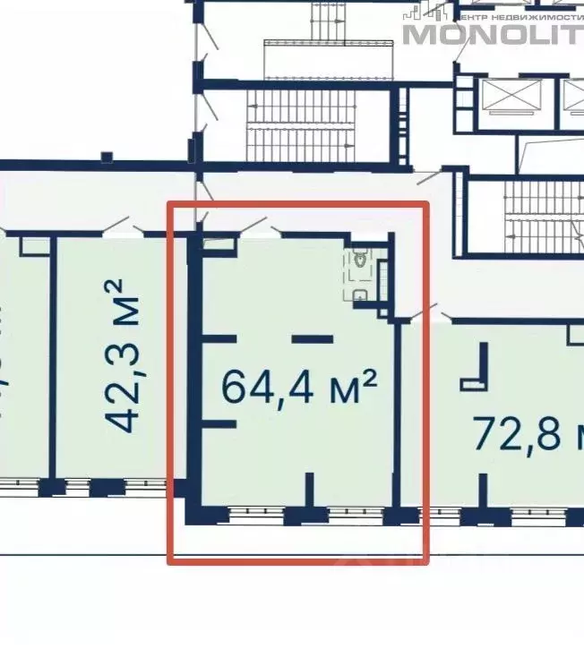 Торговая площадь в Свердловская область, Екатеринбург ул. Серова, 72А ... - Фото 1