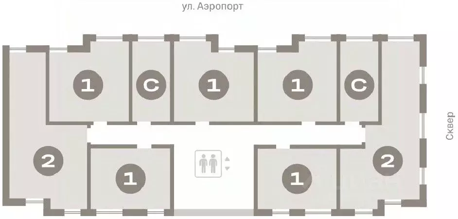 1-к кв. Новосибирская область, Новосибирск ул. Аэропорт, 88 (39.96 м) - Фото 1