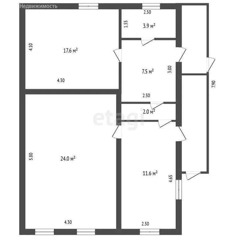 Дом в Тюмень, улица Революции (50 м) - Фото 1