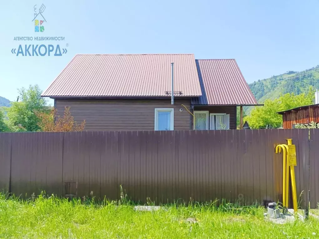 Дом в Алтай, Майминский район, с. Манжерок Зеленая ул. (63 м) - Фото 1