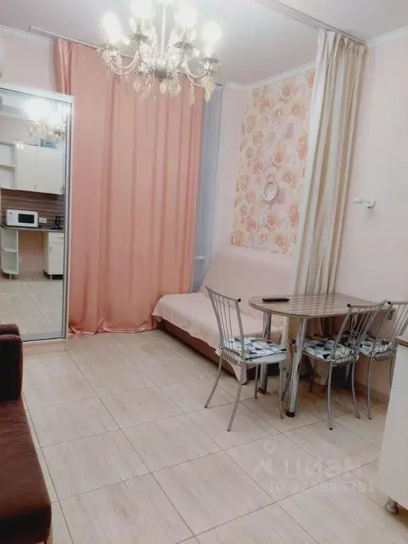 Студия Краснодарский край, Сочи Мамайка мкр, ул. Волжская, 77 (20.0 м) - Фото 1