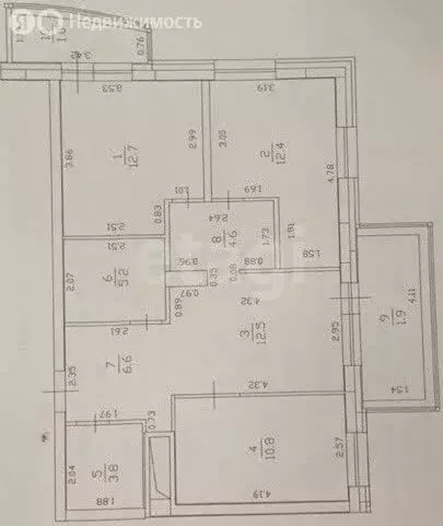 3-комнатная квартира: село Усады, Уютная улица, 10 (68.6 м) - Фото 1