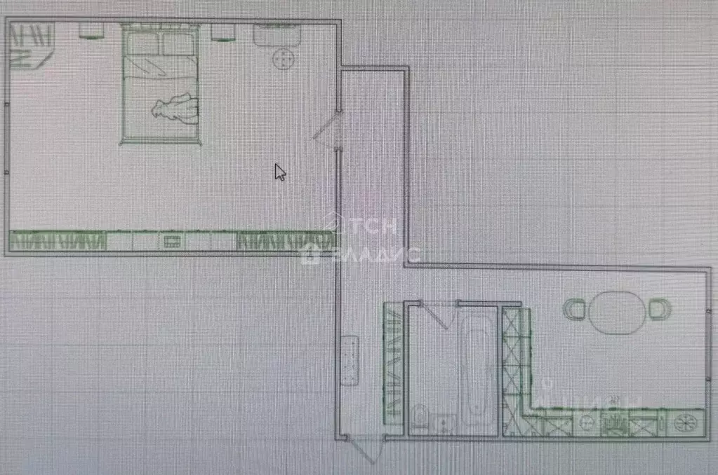 1-к кв. Московская область, Королев Первомайская ул., 5 (32.2 м) - Фото 1
