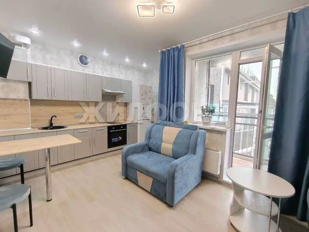 1-к кв. Новосибирская область, Новосибирск ул. Титова, 252/2 (26.6 м) - Фото 1