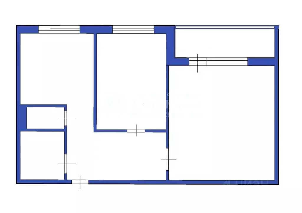 2-к кв. Кемеровская область, Кемерово Аллейная ул., 9А (48.8 м) - Фото 2