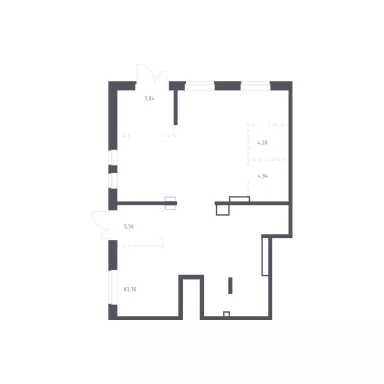 Помещение свободного назначения (106.24 м) - Фото 1