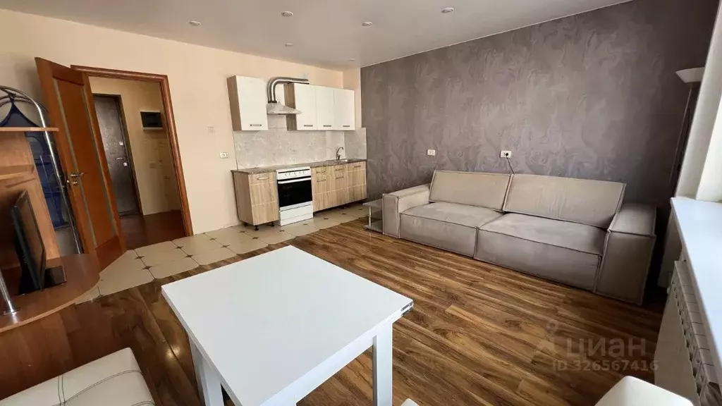 Студия Ленинградская область, Всеволожск ул. Шевченко, 18К3 (30.0 м) - Фото 2