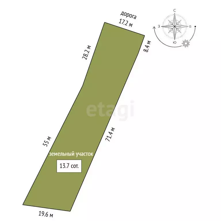 Дом в село Юргинское, улица Ленина (36 м) - Фото 1