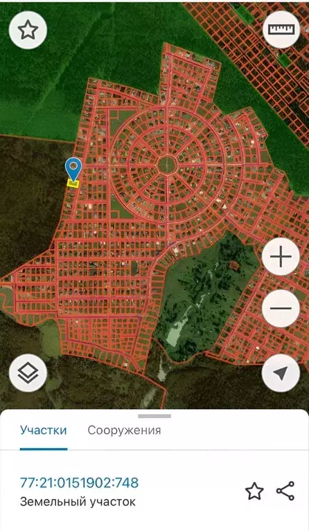 Участок в Москва Фаворит кп, 725 (13.54 сот.) - Фото 2