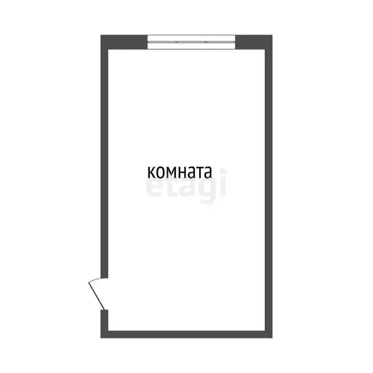 1к в -комнатной квартире ( м) - Фото 0