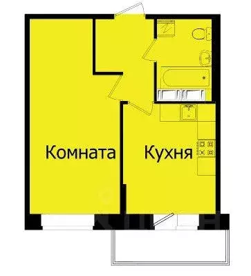 1-к кв. Татарстан, Пестречинский район, Шигалеевское с/пос, с. Новое ... - Фото 2