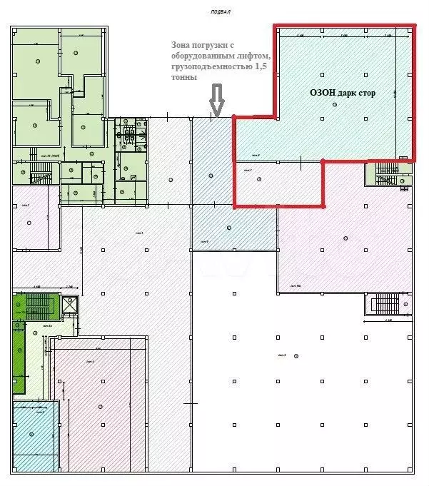 Продажа арендного бизнеса. Озон даркстор, 434.6 м - Фото 0