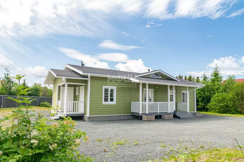 Дом в Карелия, Пряжинский район, пос. Чална ул. Светлая, 24 (124 м) - Фото 1