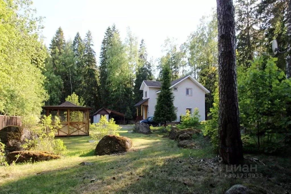 Дом в Ленинградская область, Выборгский район, Советское городское ... - Фото 1