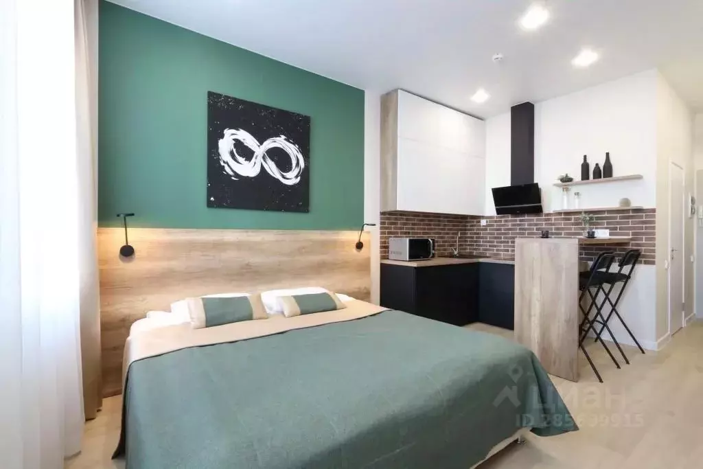 1-к кв. Башкортостан, Уфа Верхнеторговая пл., 4 (28.0 м) - Фото 2