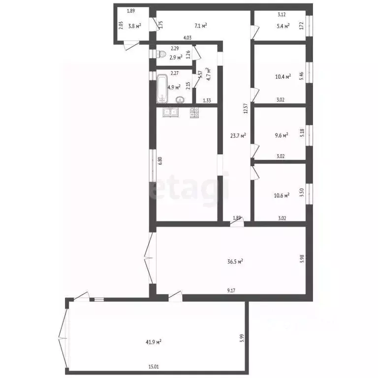 Дом в Ямало-Ненецкий АО, Новый Уренгой ул. Зеленая (184 м) - Фото 2