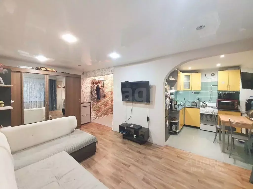 2-к кв. Липецкая область, Липецк Дачный мкр, ул. Центральная, 14 (42.0 ... - Фото 1