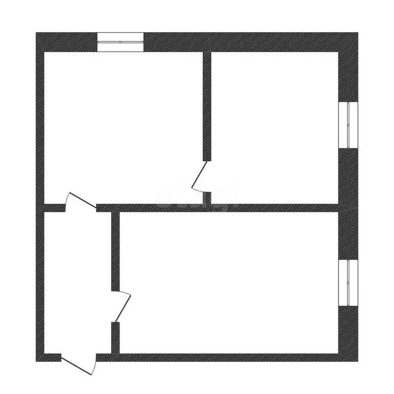 3-комнатная квартира: село Иковка, улица Миронова, 41 (51 м) - Фото 1