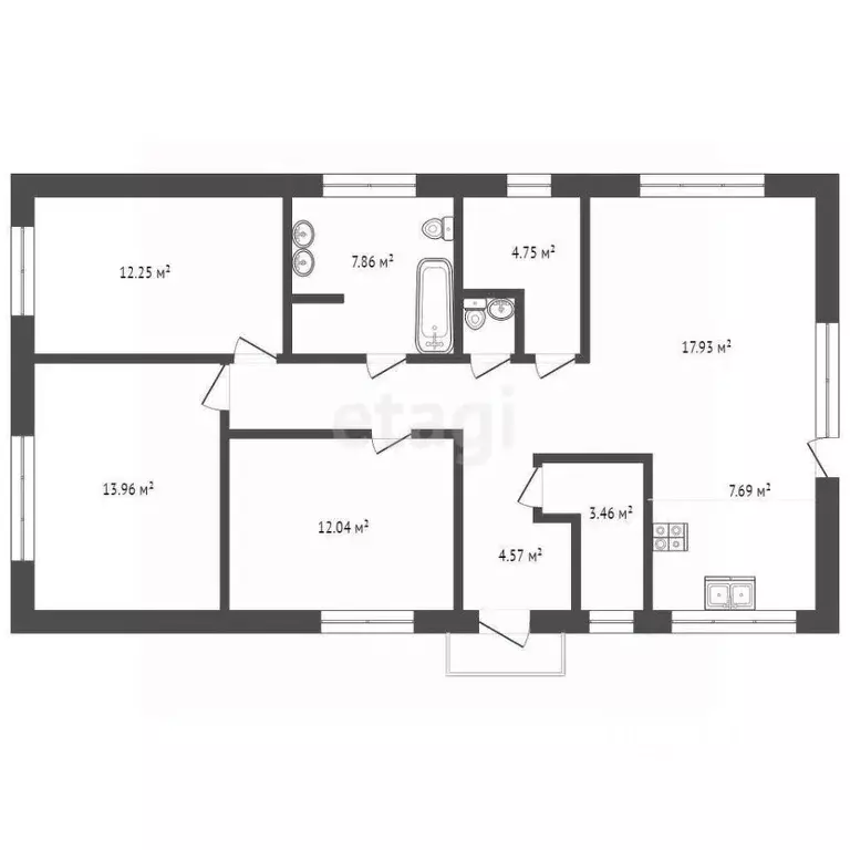 Дом в Тюменская область, Тюменский муниципальный округ, с. Успенка, ... - Фото 2