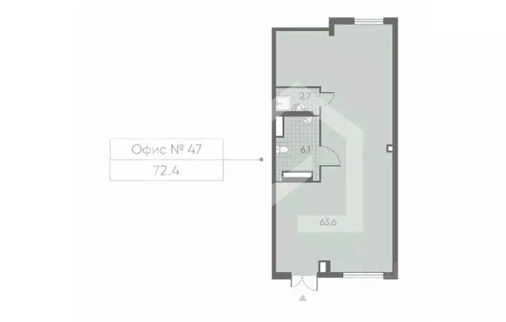 Помещение свободного назначения в Москва Производственная ул., 17 (72 ... - Фото 2