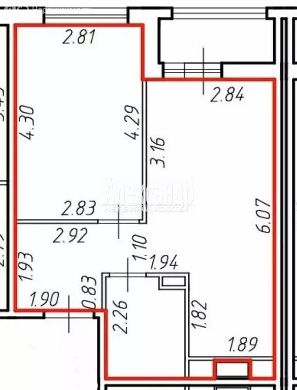 1-комнатная квартира: Мурино, улица Шоссе в Лаврики, 53к2 (36.2 м) - Фото 1