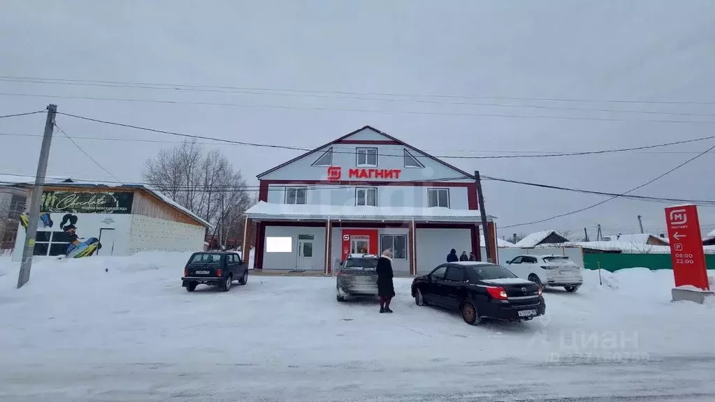 Торговая площадь в Тюменская область, с. Ярково ул. Ленина, 58 (90 м) - Фото 1