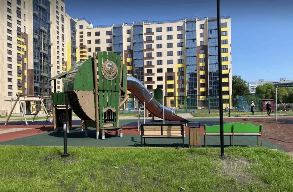 1-к кв. Омская область, Омск Заозерный мкр, ул. Сергея Тюленина, 4 ... - Фото 1