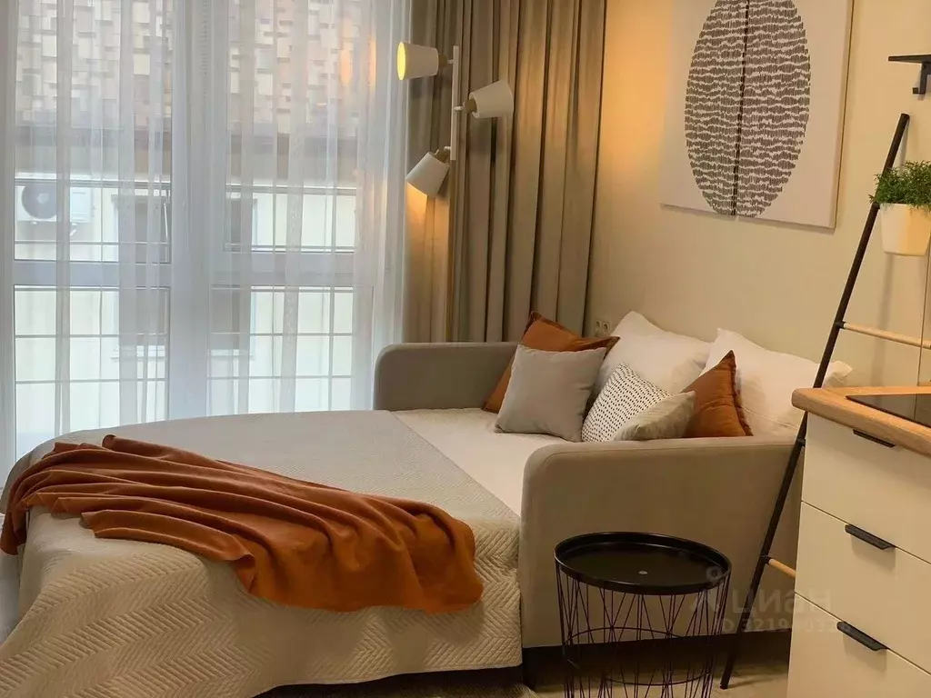 Студия Краснодарский край, Сочи ул. Яна Фабрициуса, 66/2 (26.0 м) - Фото 2