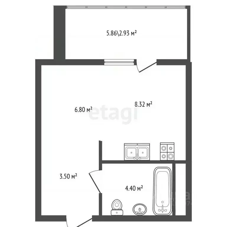 Студия Ленинградская область, Всеволожский район, Заневское городское ... - Фото 2