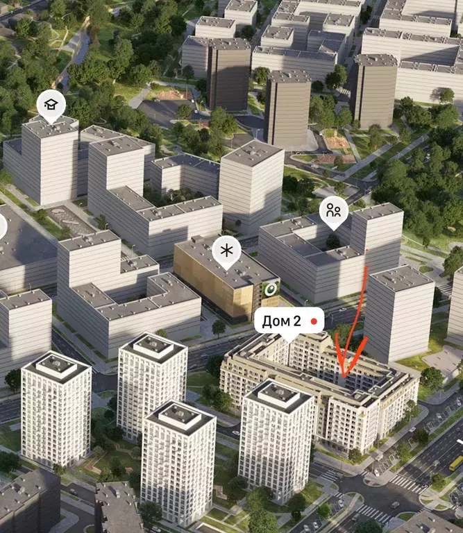 Продаётся 2-к квартира, 50.4 м - Фото 1