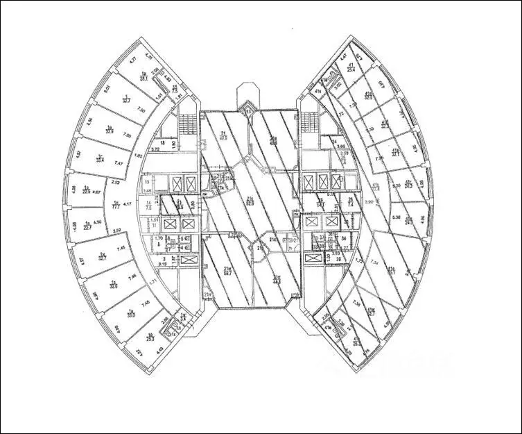 Помещение свободного назначения в Москва наб. Тараса Шевченко, 23А ... - Фото 2