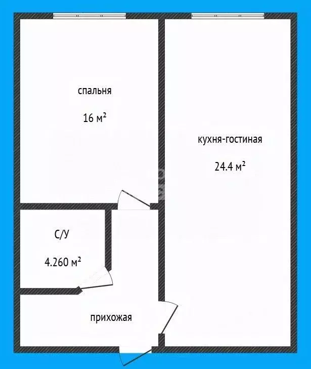 2-к кв. Дагестан, Каспийск ул. Магомедали Магомеджановa, 31 (52.0 м) - Фото 2