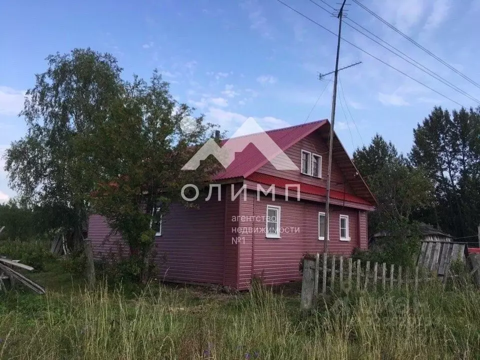 Дом в Вологодская область, Харовский муниципальный округ, д. Угол  (72 ... - Фото 1
