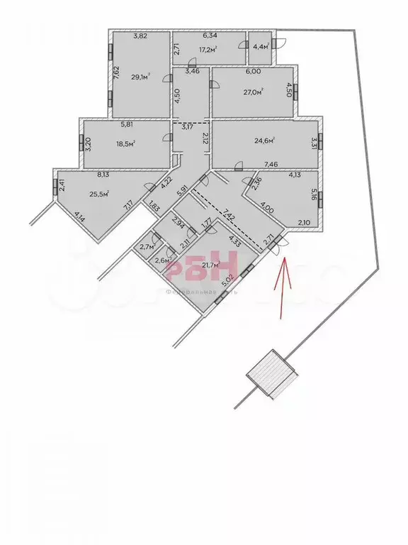 Продам классный офис 263,7м2 Тмн - Фото 0