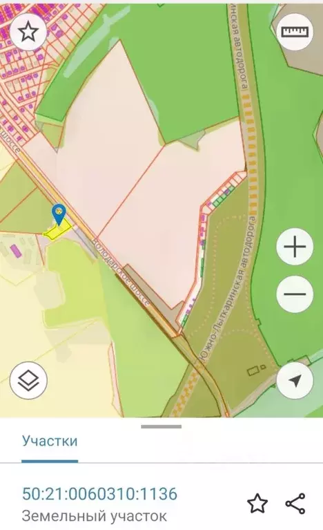 Участок в Московская область, Ленинский городской округ, д. Орлово  ... - Фото 2