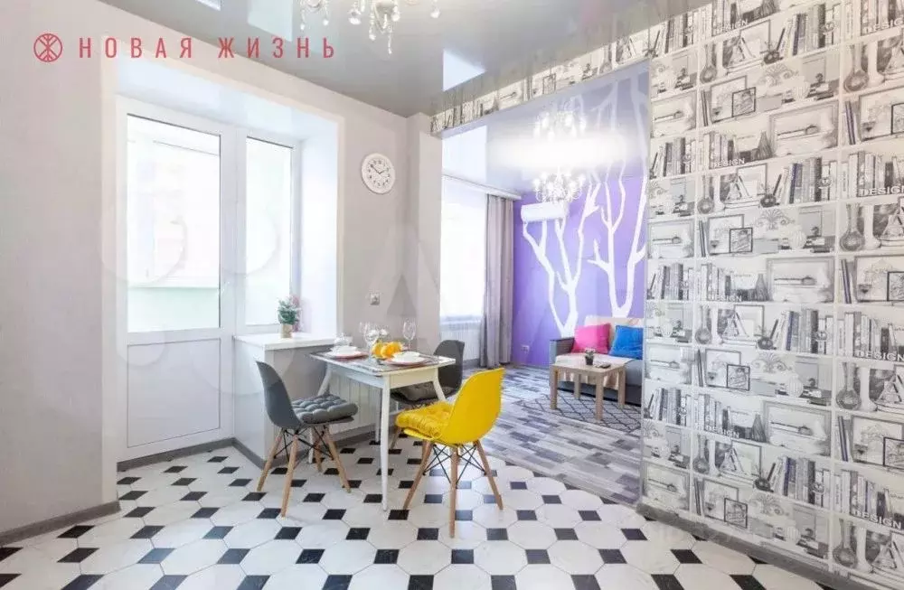 Студия Самарская область, Самара Солнечная ул., 36Б (42.0 м) - Фото 2