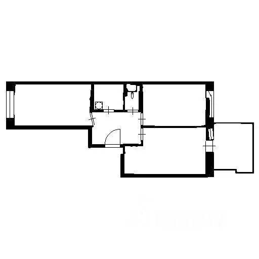 2-к кв. Санкт-Петербург Пулковское ш., 42к6 (59.0 м) - Фото 1