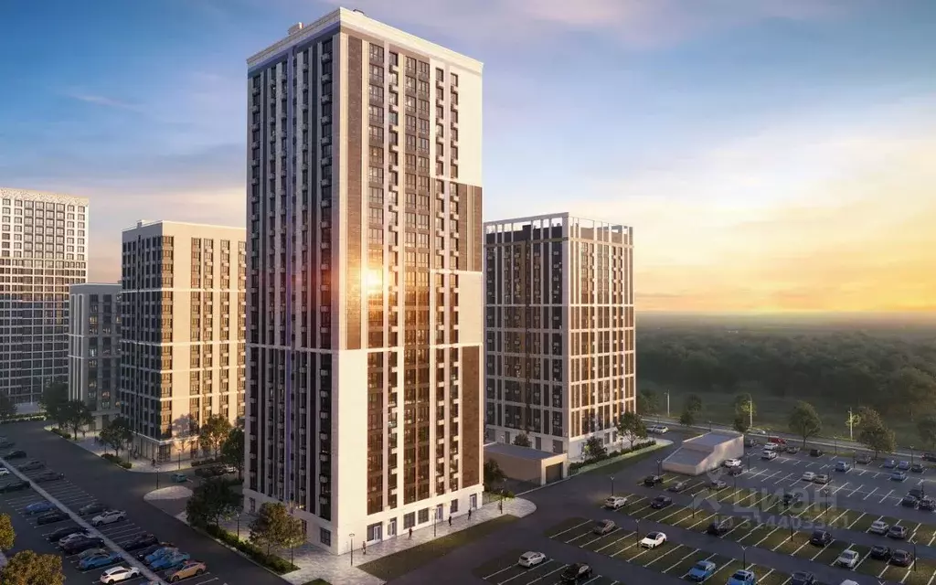 1-к кв. Ставропольский край, Ставрополь ул. Андрея Голуба, 16к3 (68.4 ... - Фото 1