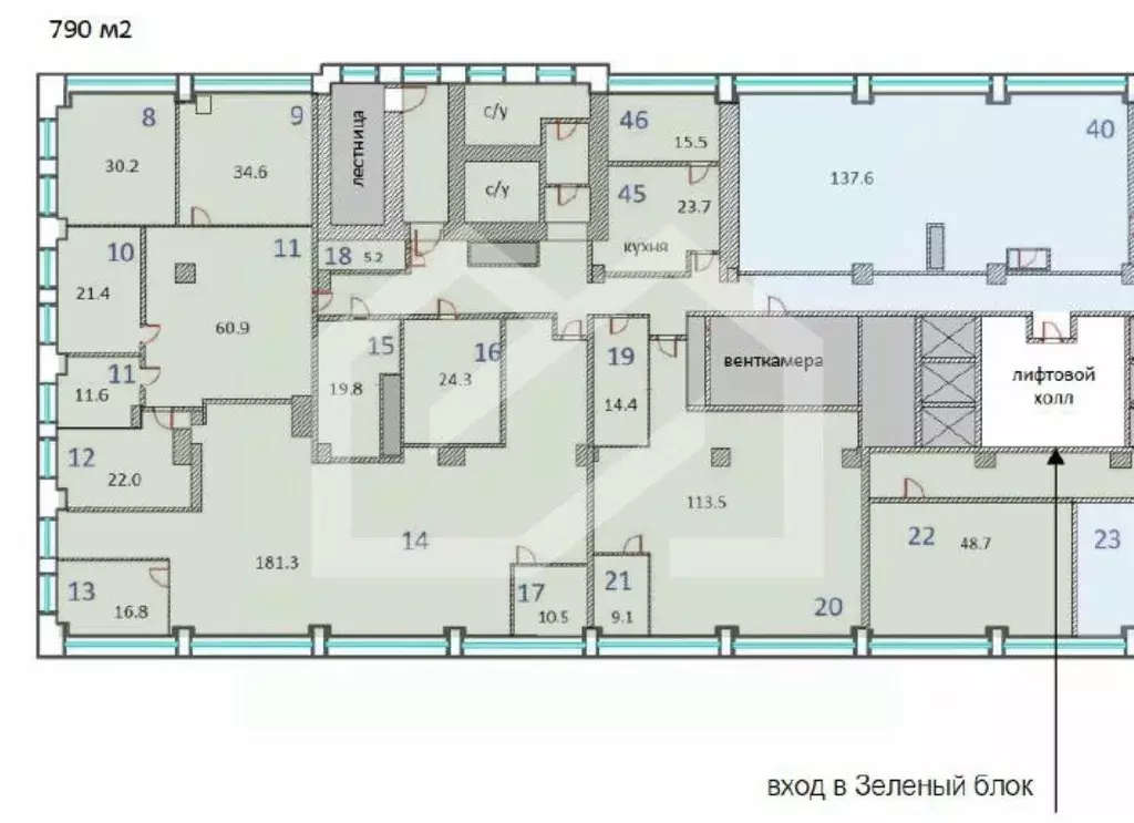 Офис в Москва Новодмитровская ул., 2Б (790 м) - Фото 1