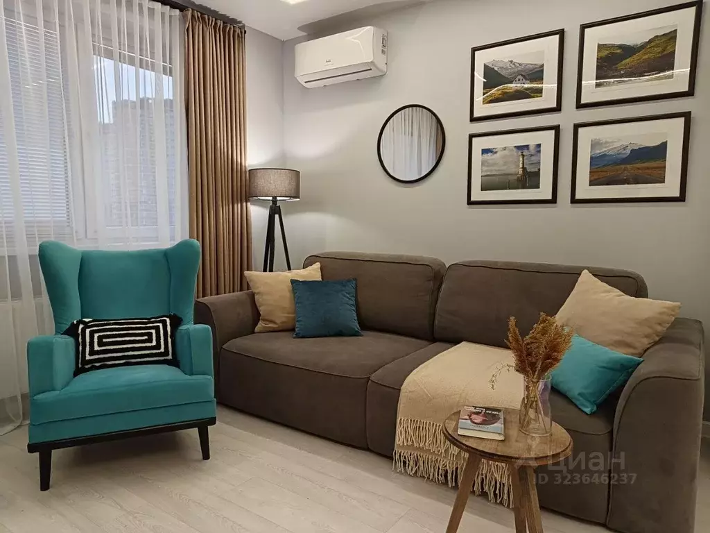 1-к кв. Липецкая область, Липецк ул. И.В. Свиридова, 24к1 (41.0 м) - Фото 2