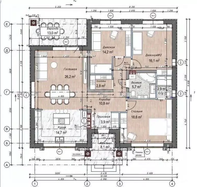Дом в Ульяновская область, Ульяновск Дружба-2 кп,  (144 м) - Фото 2