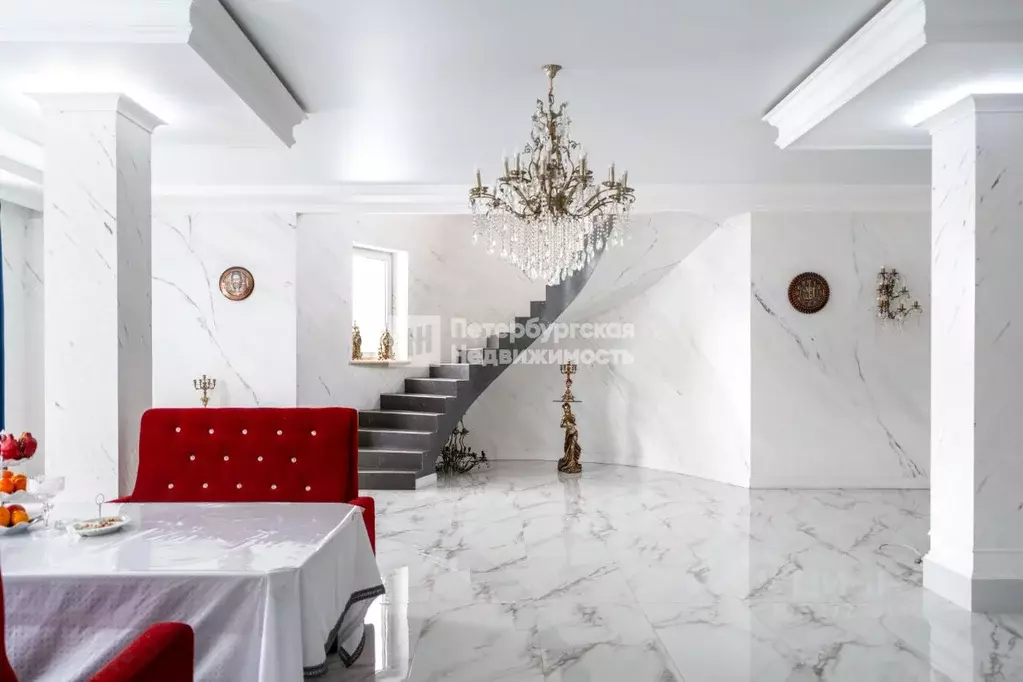 Коттедж в Ленинградская область, Ломоносовский район, Виллозское ... - Фото 1