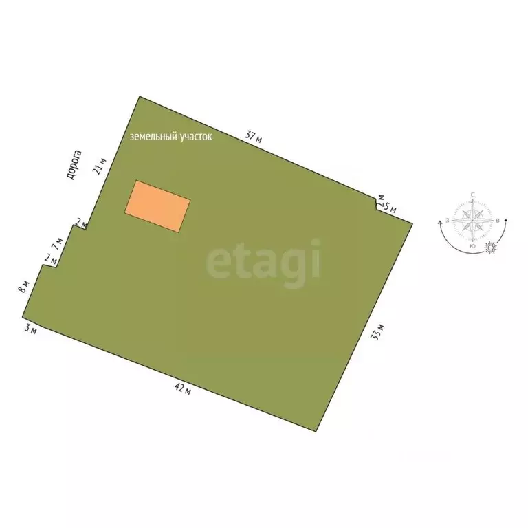 Дом в Свердловская область, Туринск ул. Победы, 5 (55 м) - Фото 2