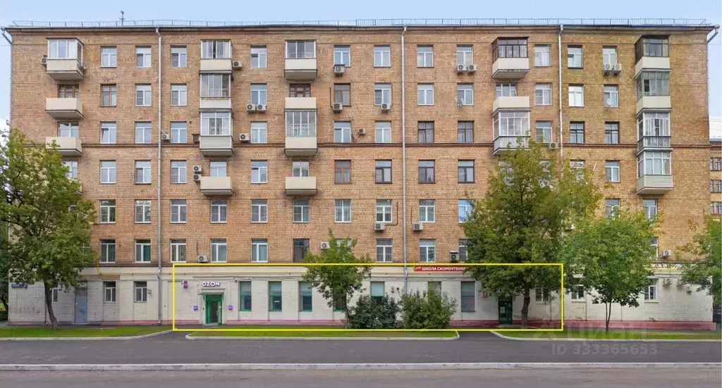 Офис в Москва Трифоновская ул., 45 (384 м) - Фото 1