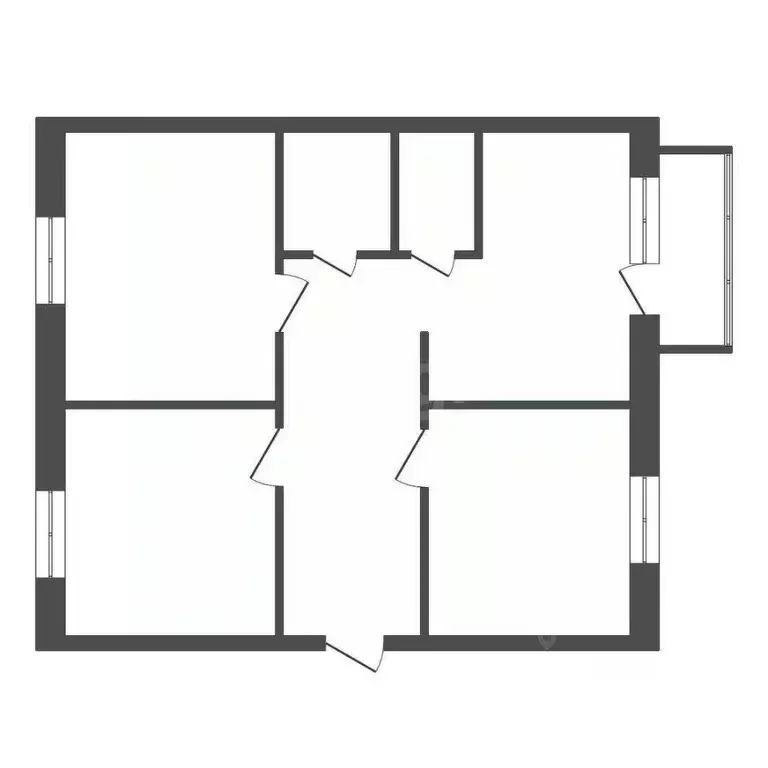 3-к кв. Иркутская область, Иркутск ул. Ивана Франко, 6 (64.0 м) - Фото 2