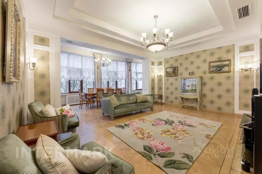 4-к кв. Москва Староконюшенный пер., 15 (166.0 м) - Фото 0