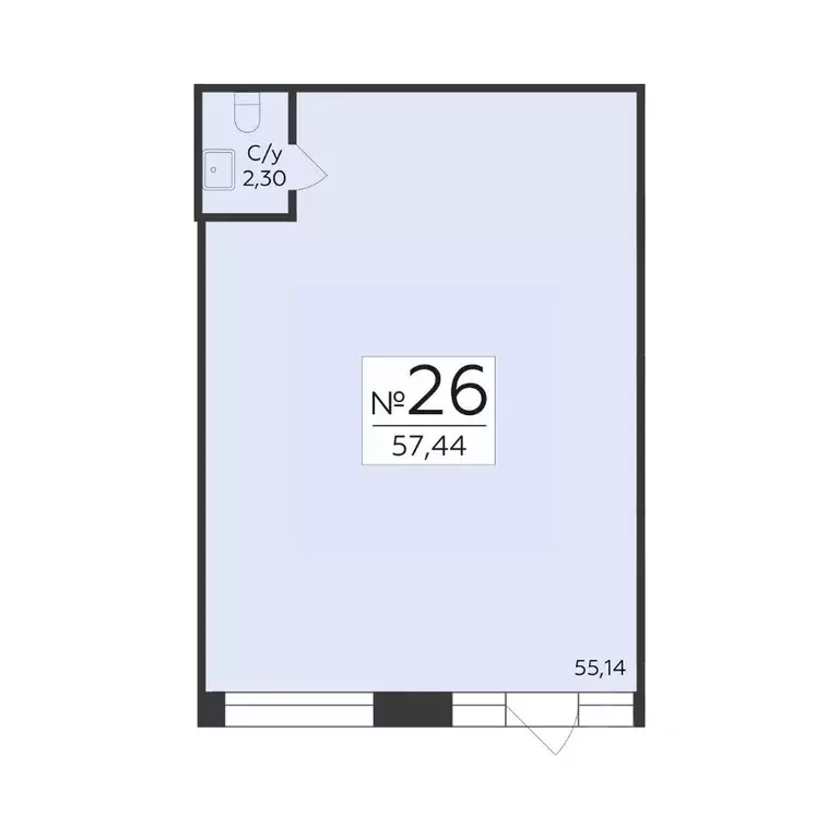 Помещение свободного назначения в Воронежская область, Воронеж ул. ... - Фото 1