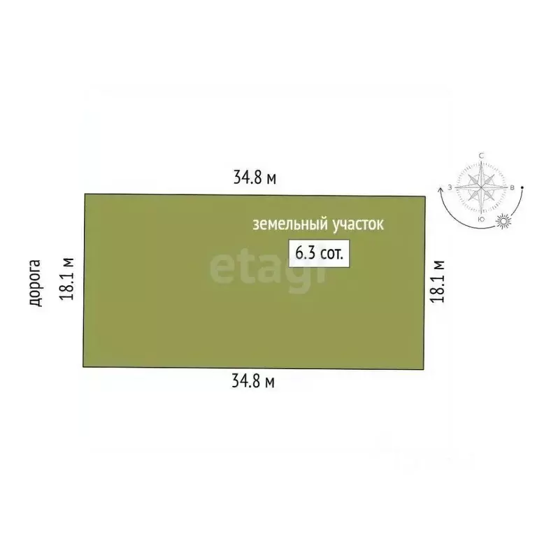 Участок в Татарстан, Тукаевский район, Малошильнинское с/пос, с. ... - Фото 1