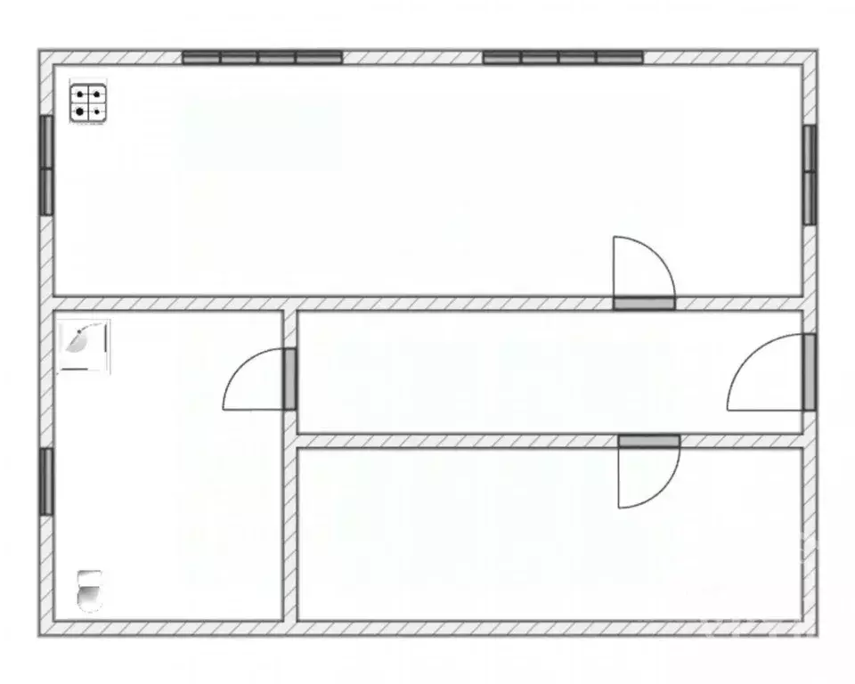 Дом в Ленинградская область, Выборгский район, пос. Красносельское ул. ... - Фото 2
